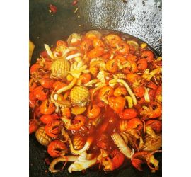 Crawfish-Chilled with abalone